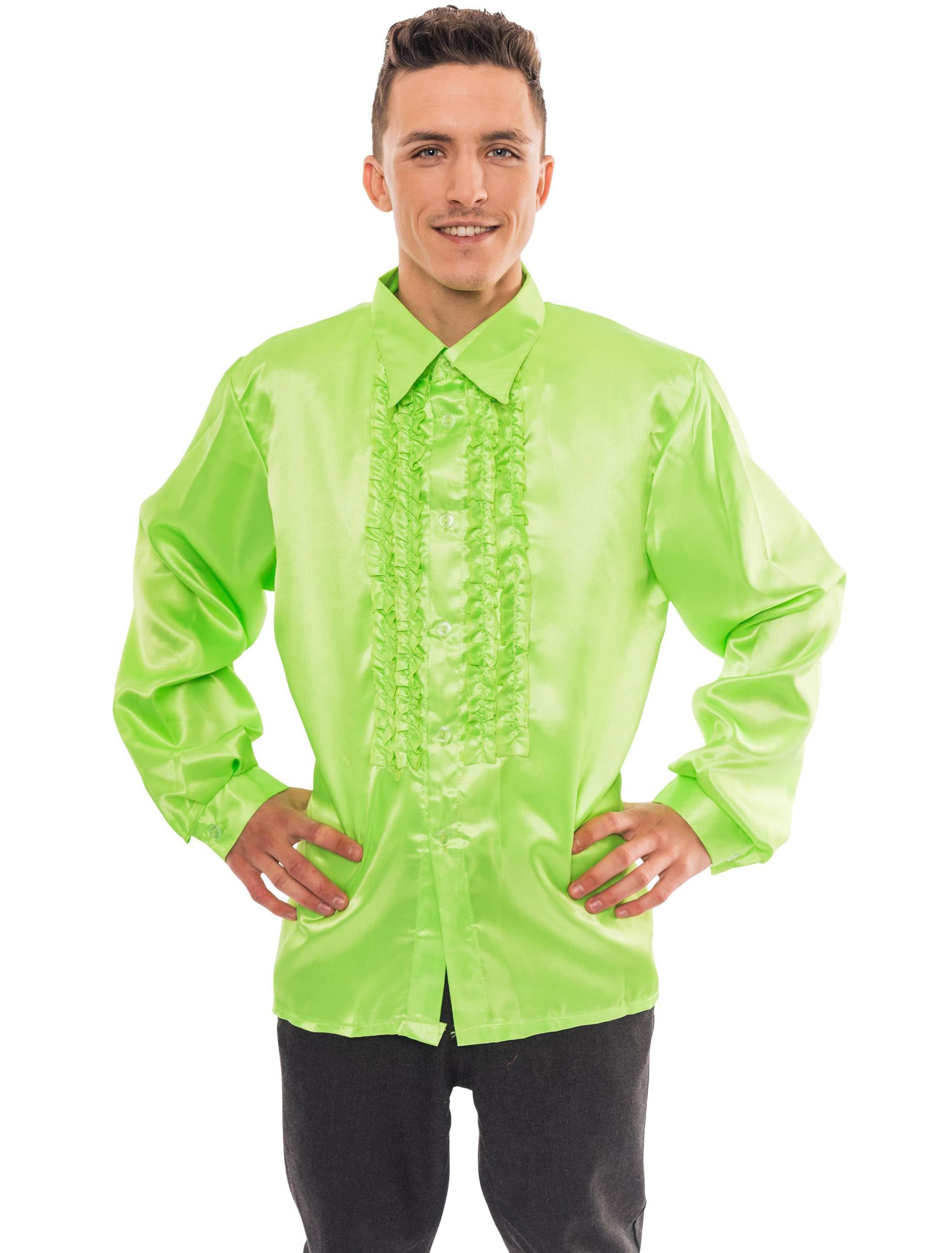 Discohemd Herren grün M