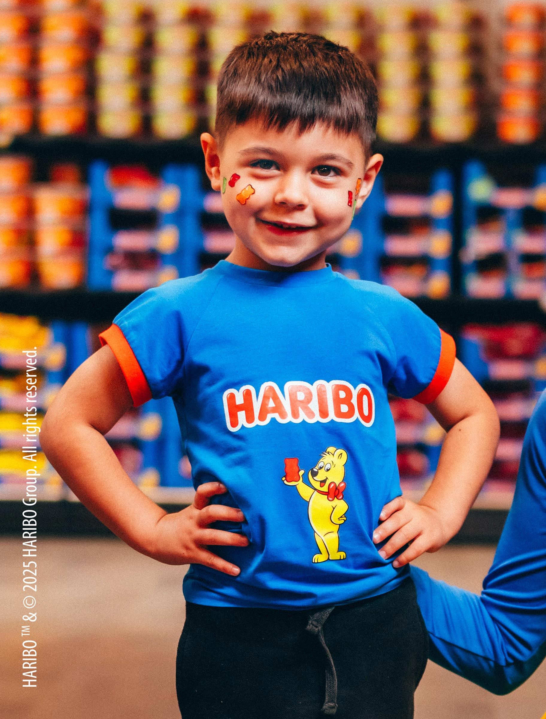 T-Shirt HARIBO Goldbären blau 104