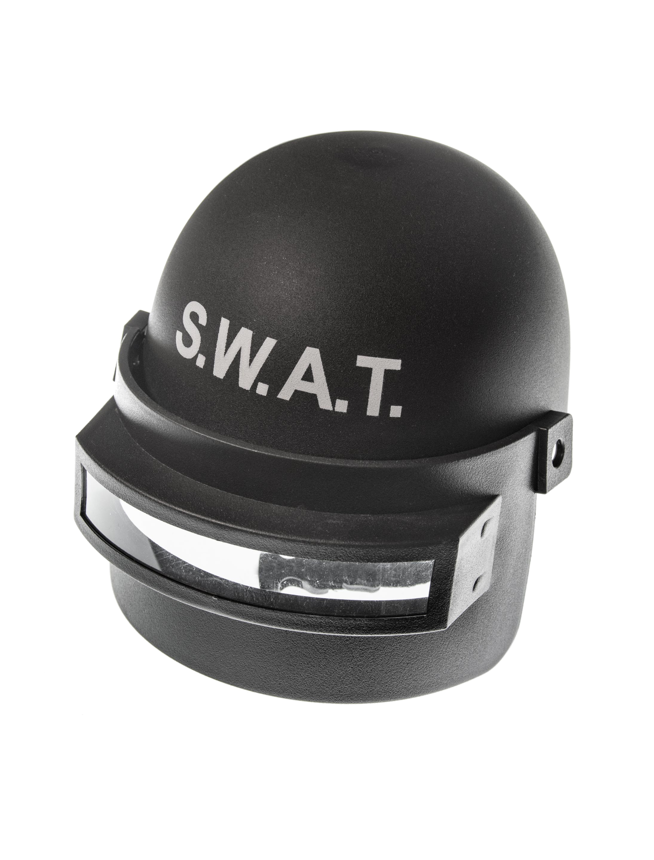 Kostümzubehör Helm SWAT Farbe: schwarz