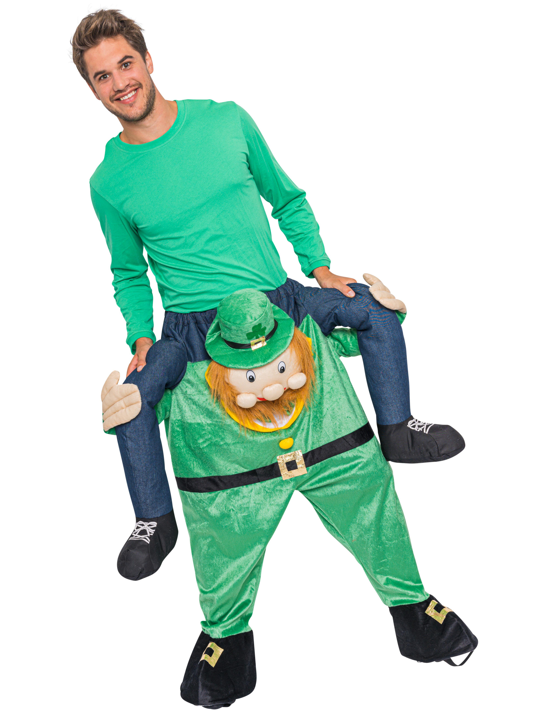 Kostüm Huckepack Kobold grün one size