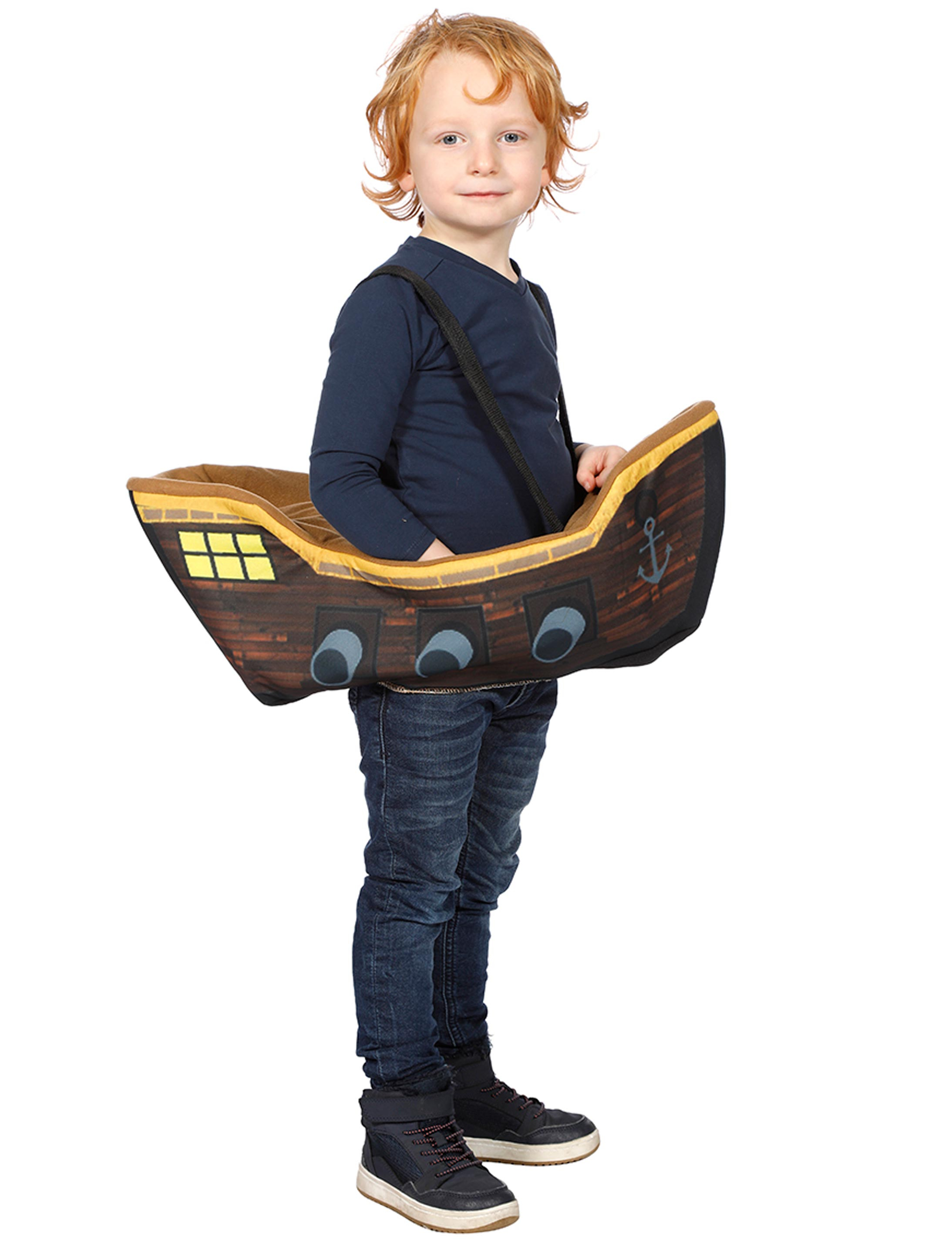 Schiff zum Umhängen Kinder Farbe: braun