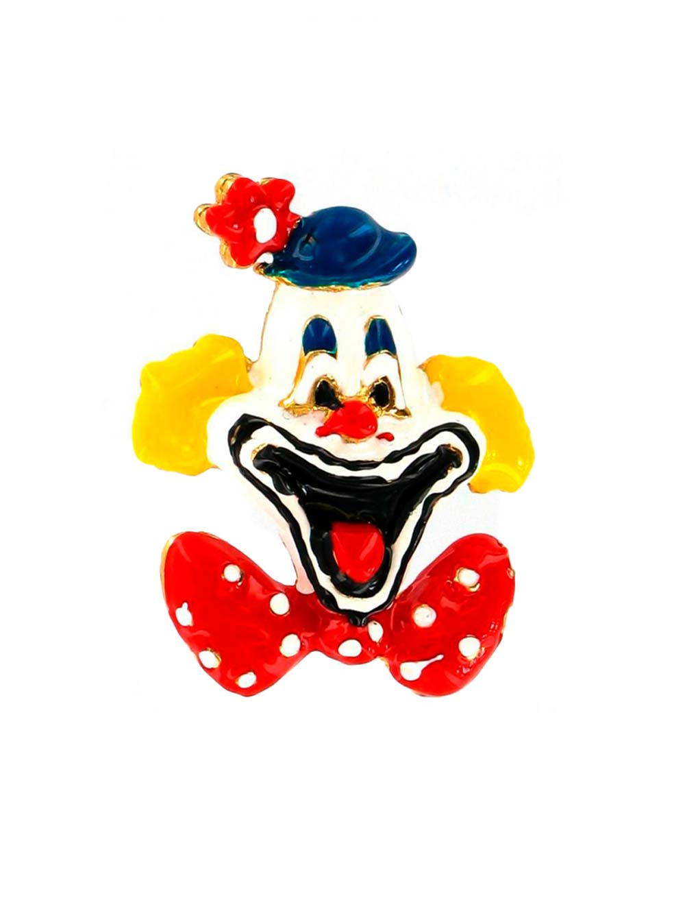 Kostümzubehör Pin Deiters Clown Farbe: bunt