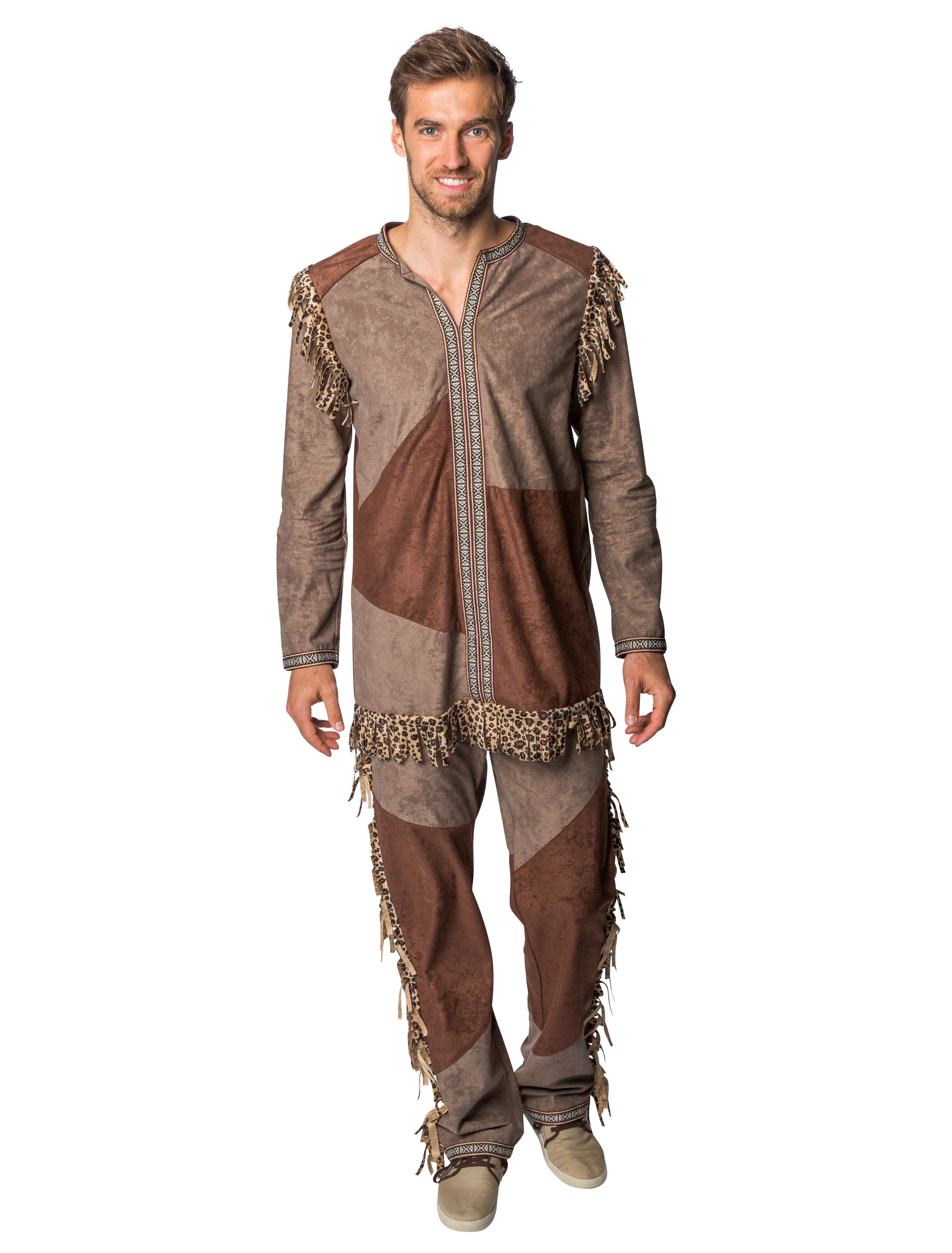 Hose Indianer Herren braun XL