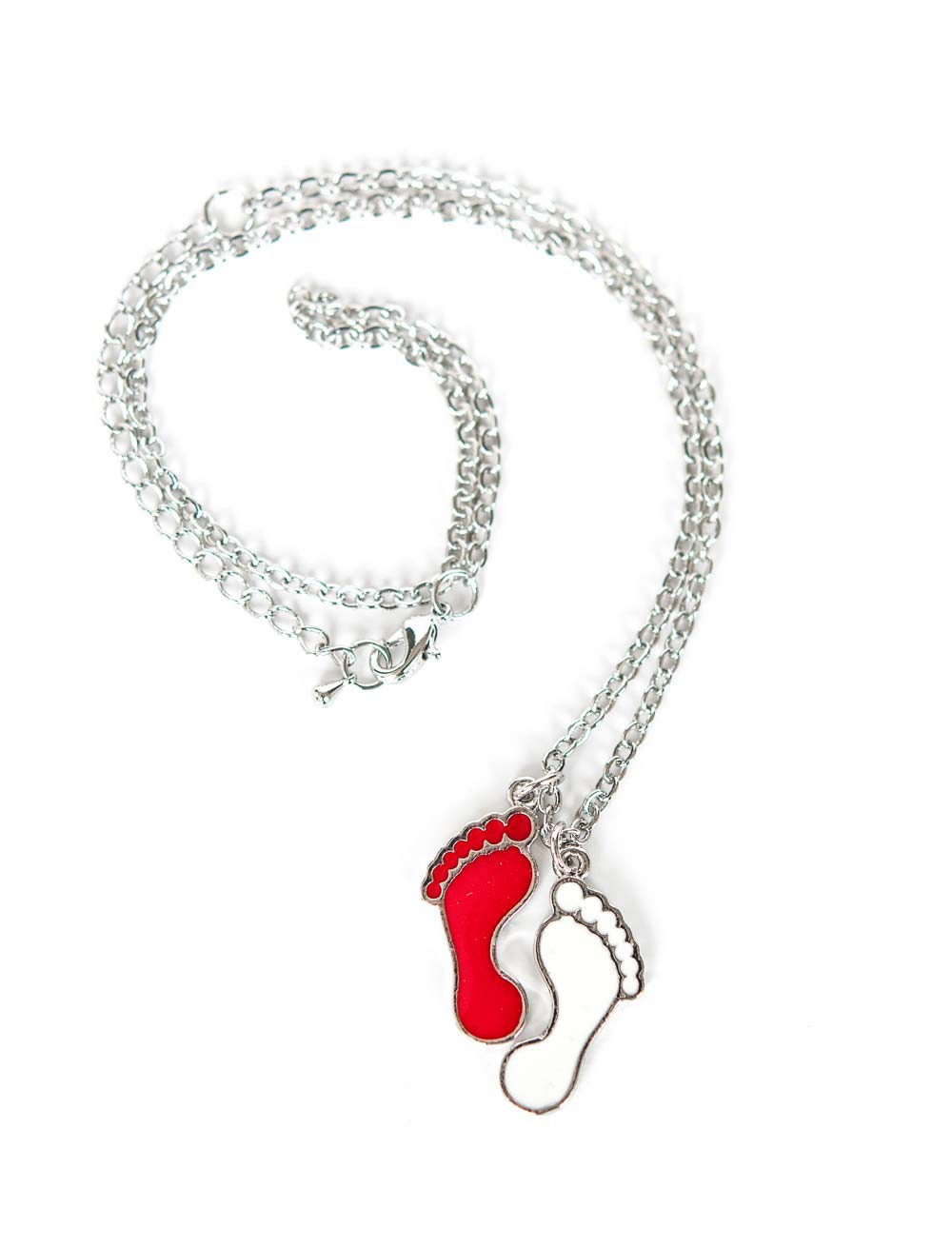 Kostümzubehör Halskette Bläck Fööss Rut & Wiess Farbe: silber