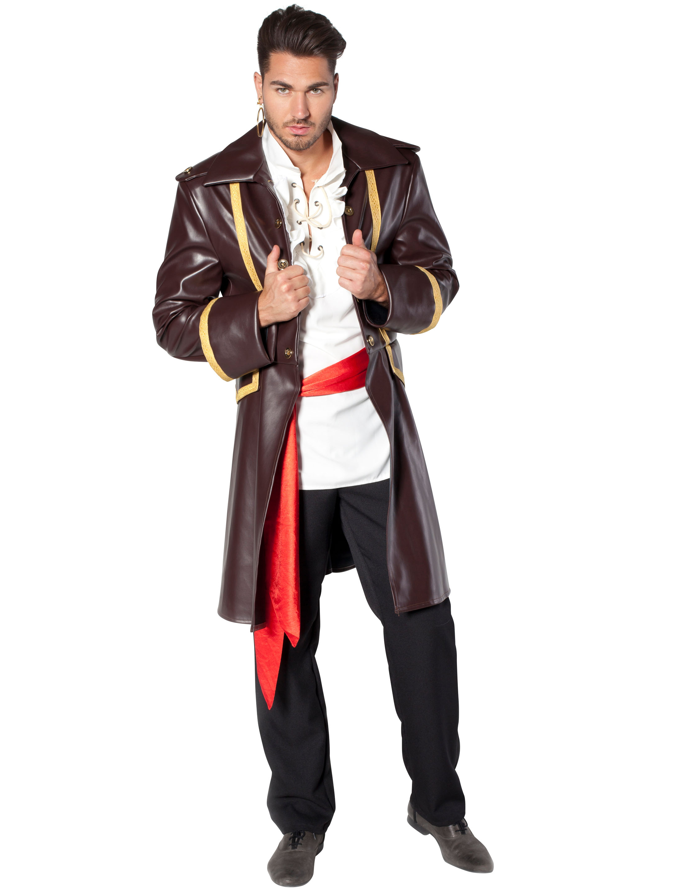 Jacke Pirat braun 4XL