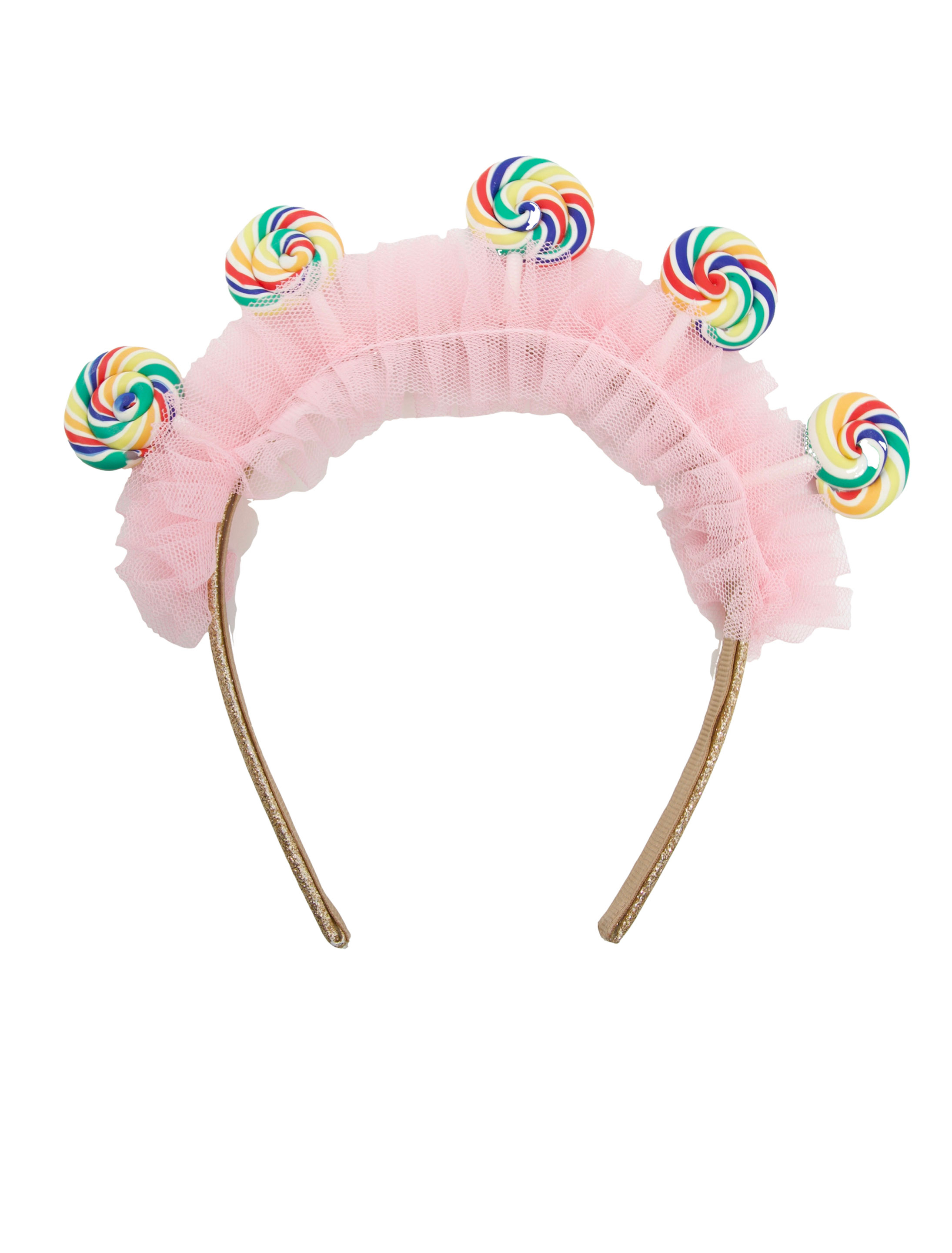 Kostümzubehör Haarreif Candy Lollies bunt Farbe: bunt