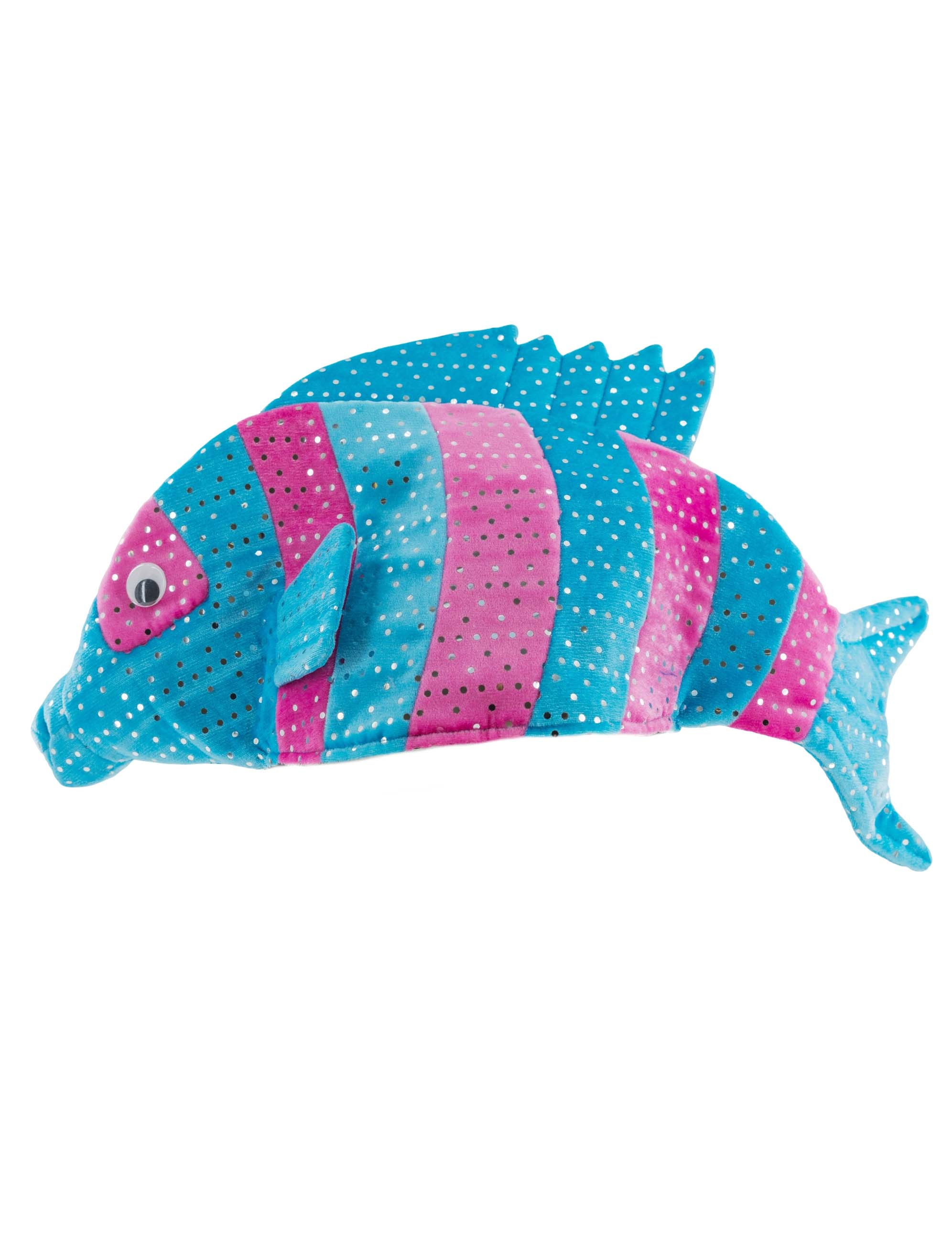 Kostümzubehör Mütze Fisch türkis/pink one size