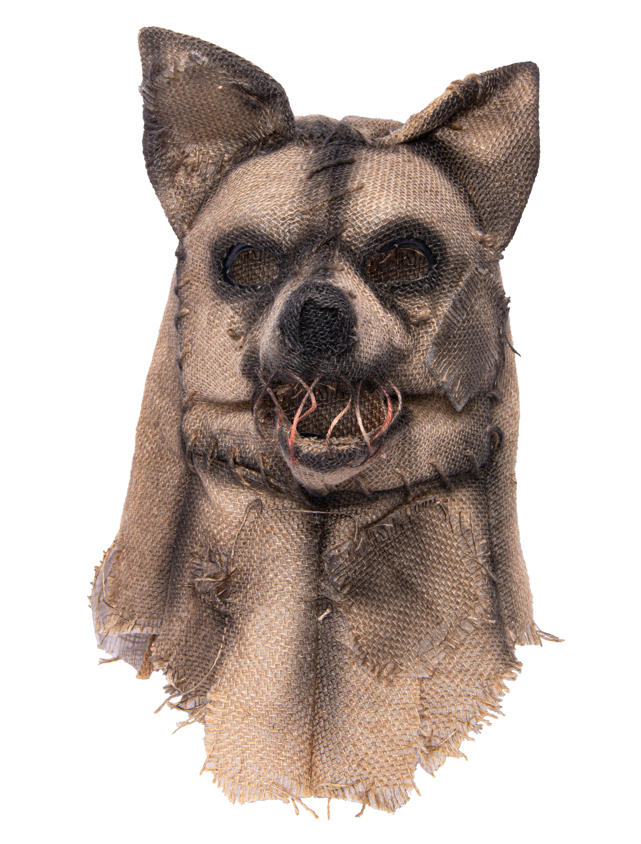 Kostümzubehör Maske Wolf Farbe: keine Farbe