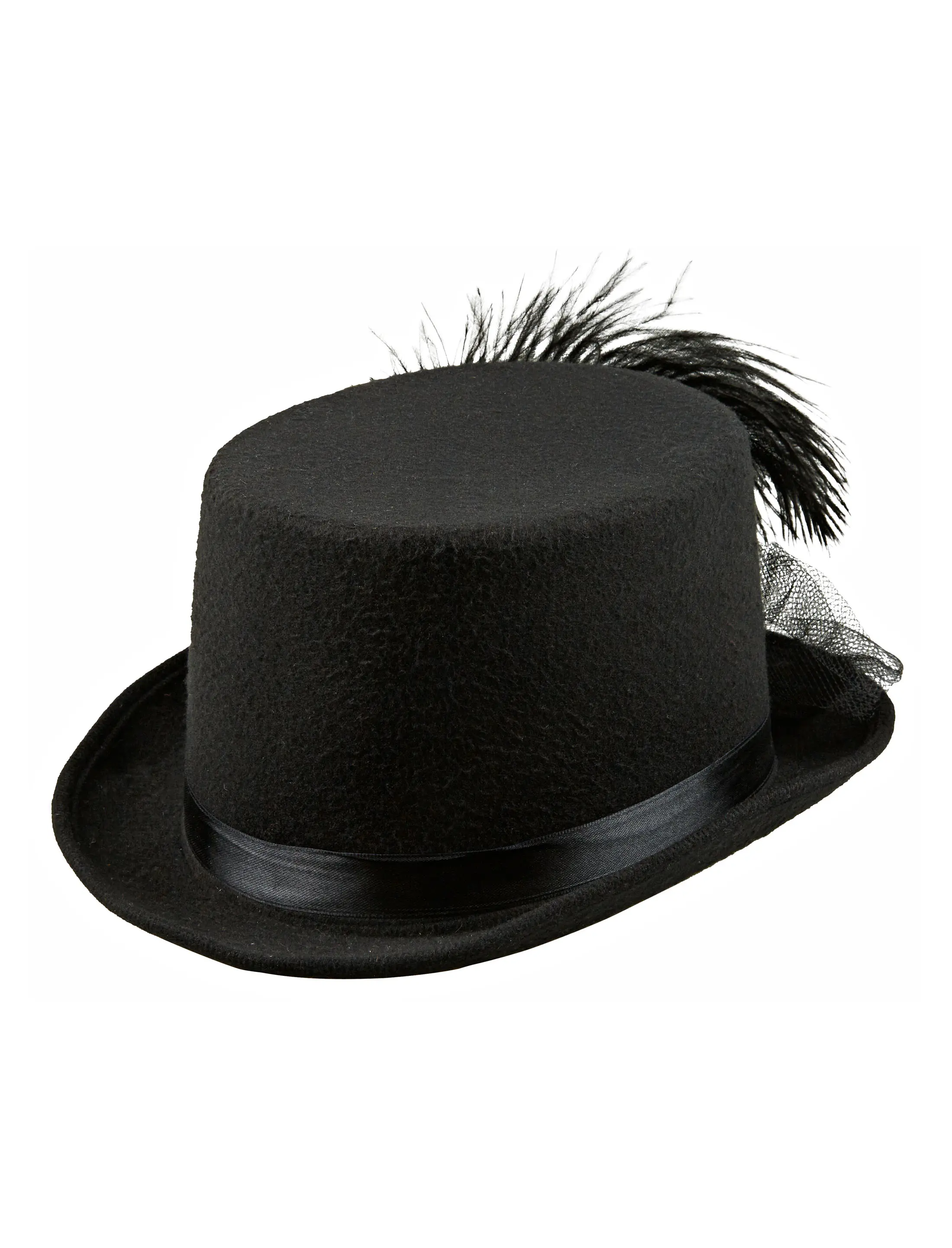 Kostümzubehör Zylinder Steampunk mit Zahnrädern schwarz