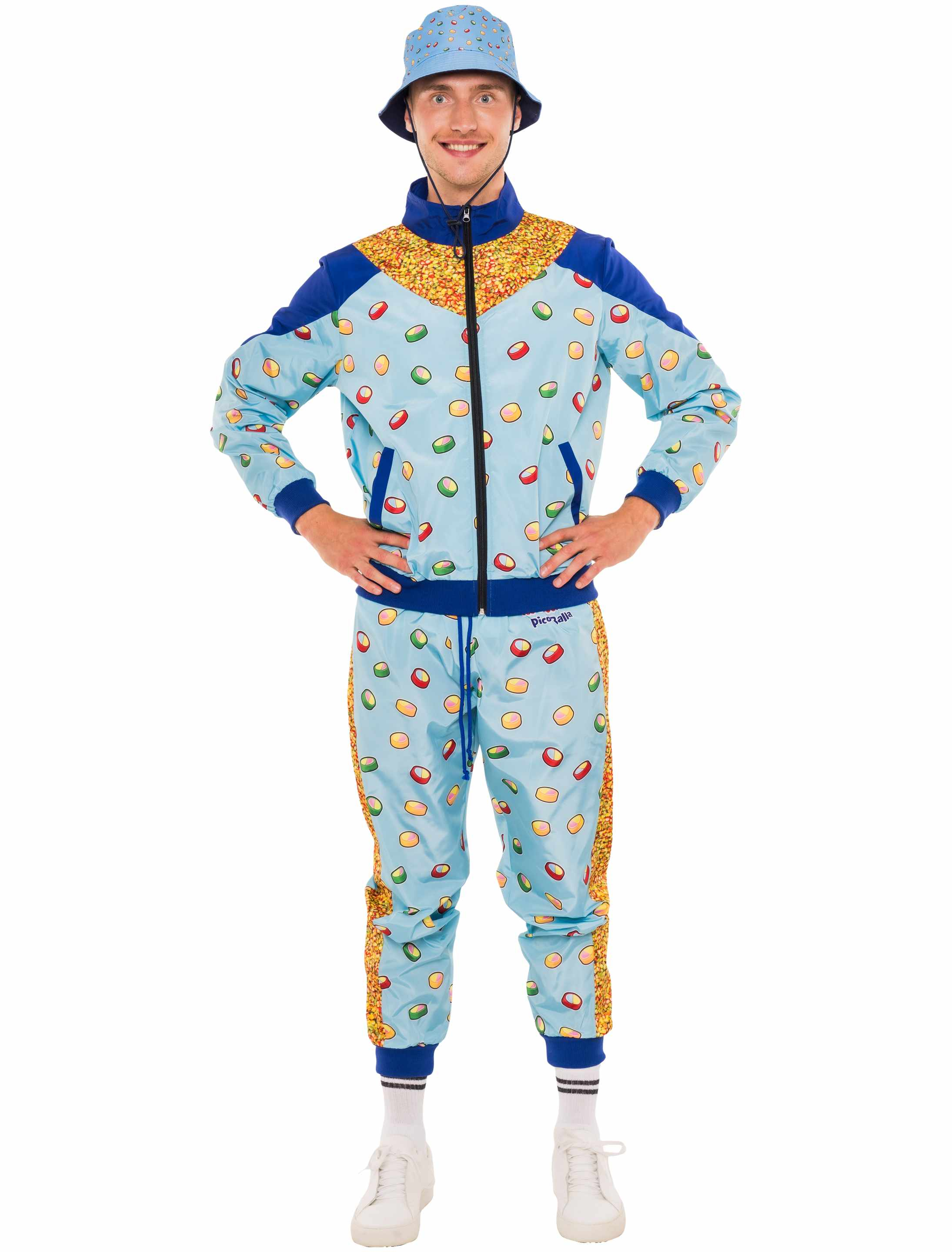 Joggingjacke HARIBO Pico-Balla bunt S/M Farbe: bunt