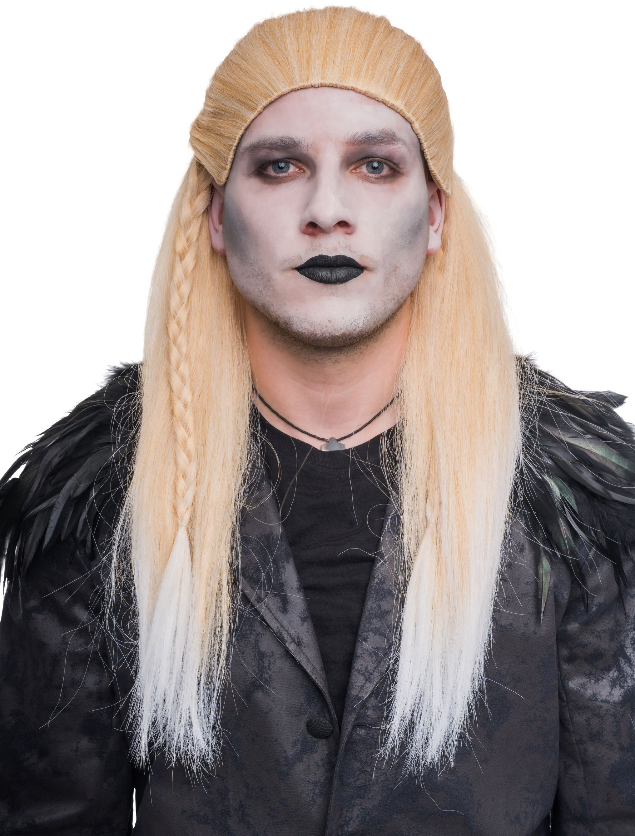 Kostümzubehör Perücke Elf Langhaar blond