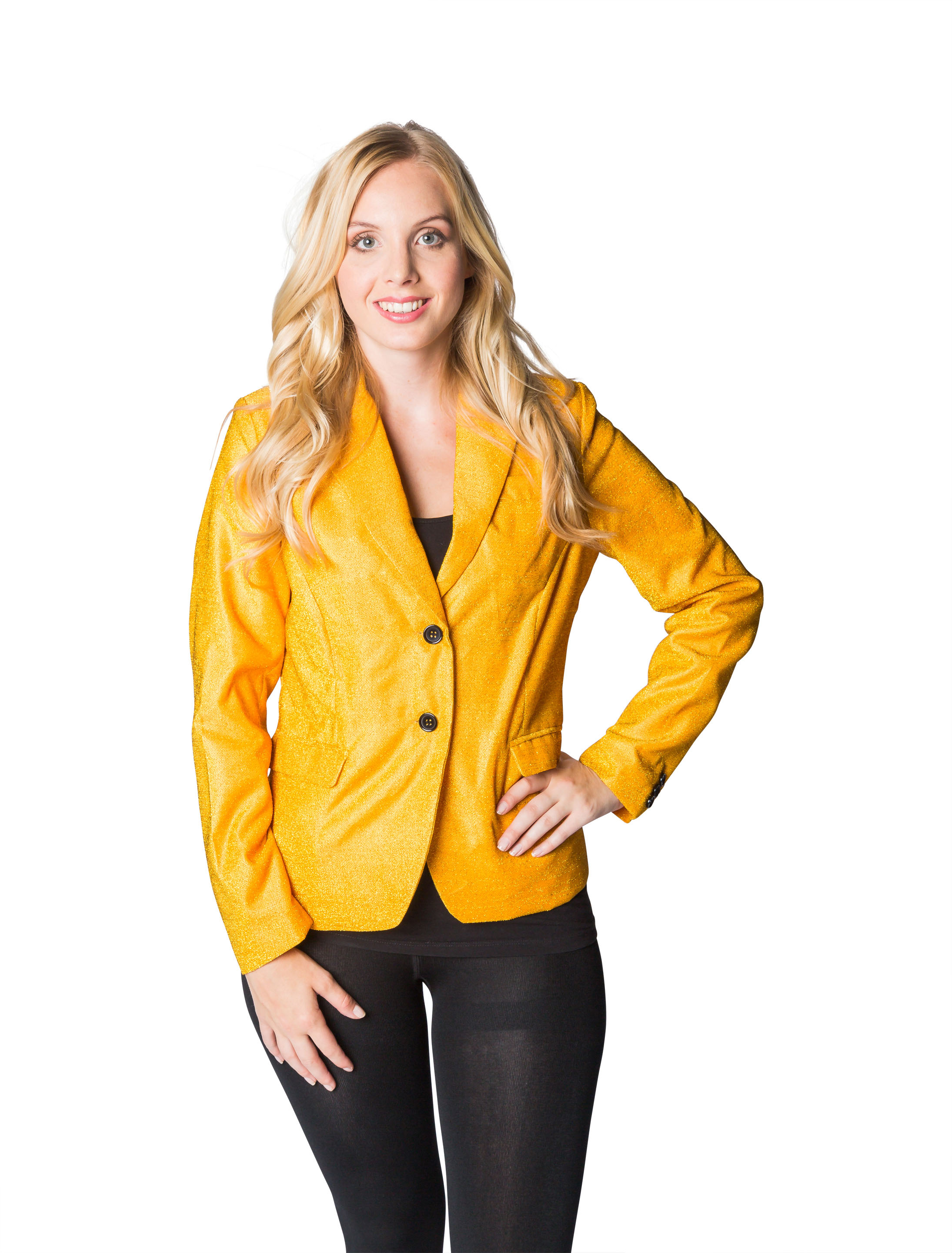 LED Jacke Anadelphina Damen gold 2XL
