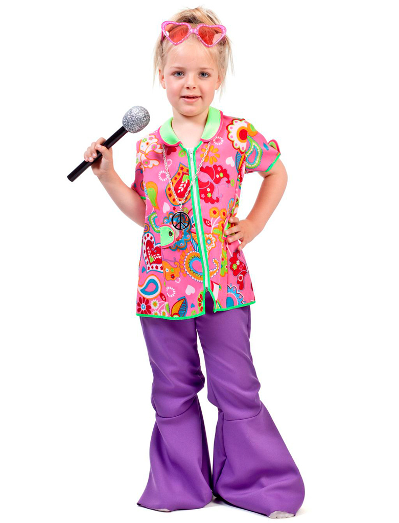 Bluse Hippie Mädchen rosa