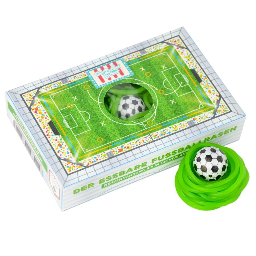 Essbarer Fussballrasen Box