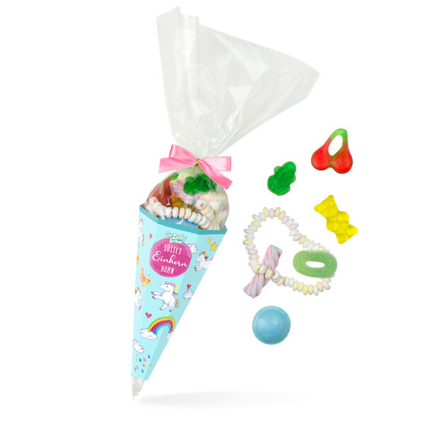 Zuckertuete Suesses Einhorn Horn