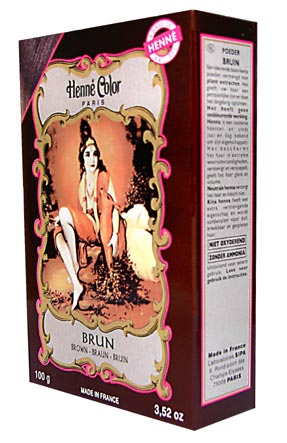Henna F?rbepulver braun 100g