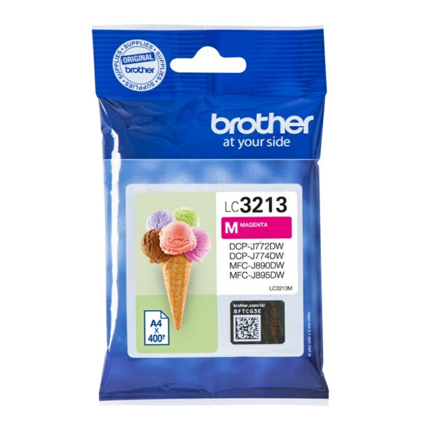 Original Brother Tinte LC-3213 M / LC-3213M magenta für LC-3213M