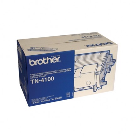 Original Brother Toner TN-4100 BK / TN-4100 schwarz für TN-4100