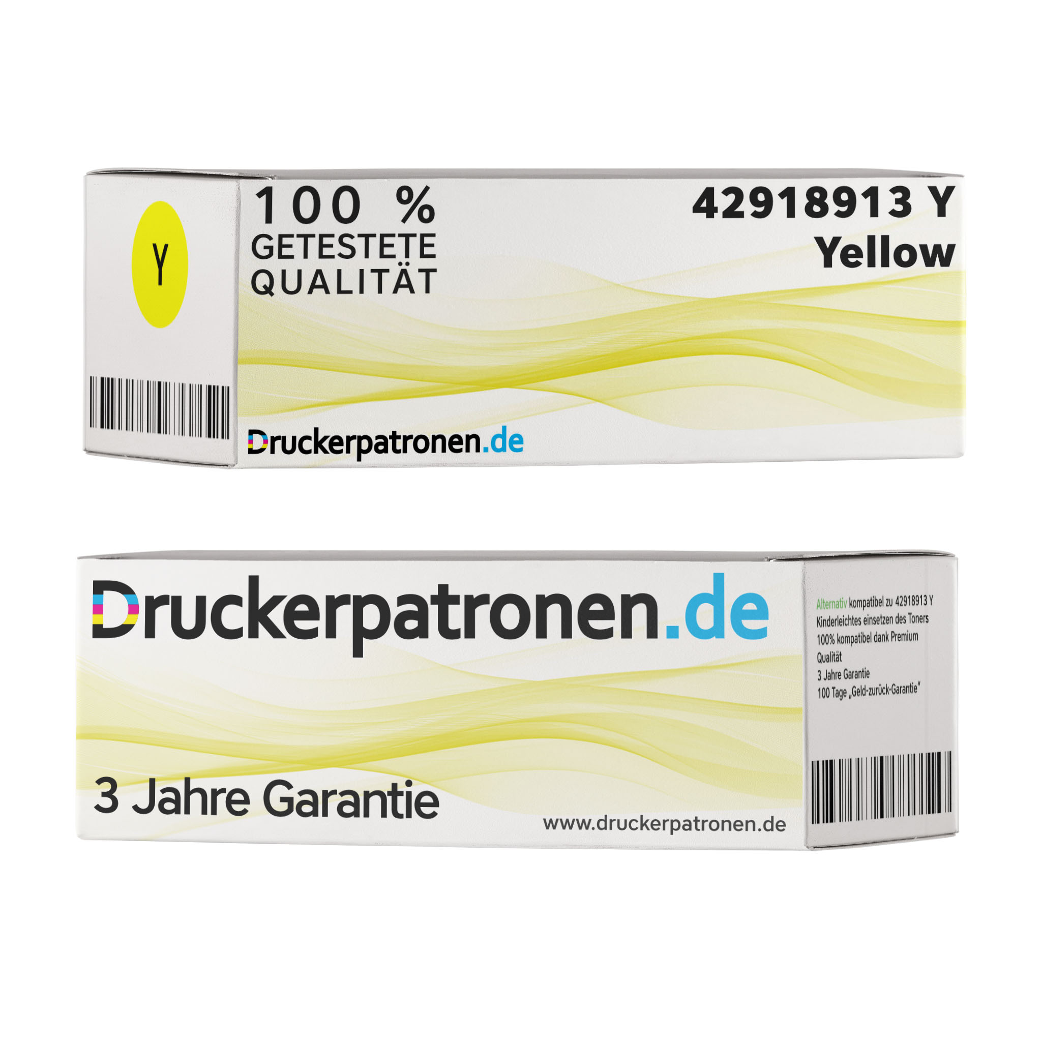 Kompatibel Oki Toner 42918913 Y / 42918913 gelb für 42918913