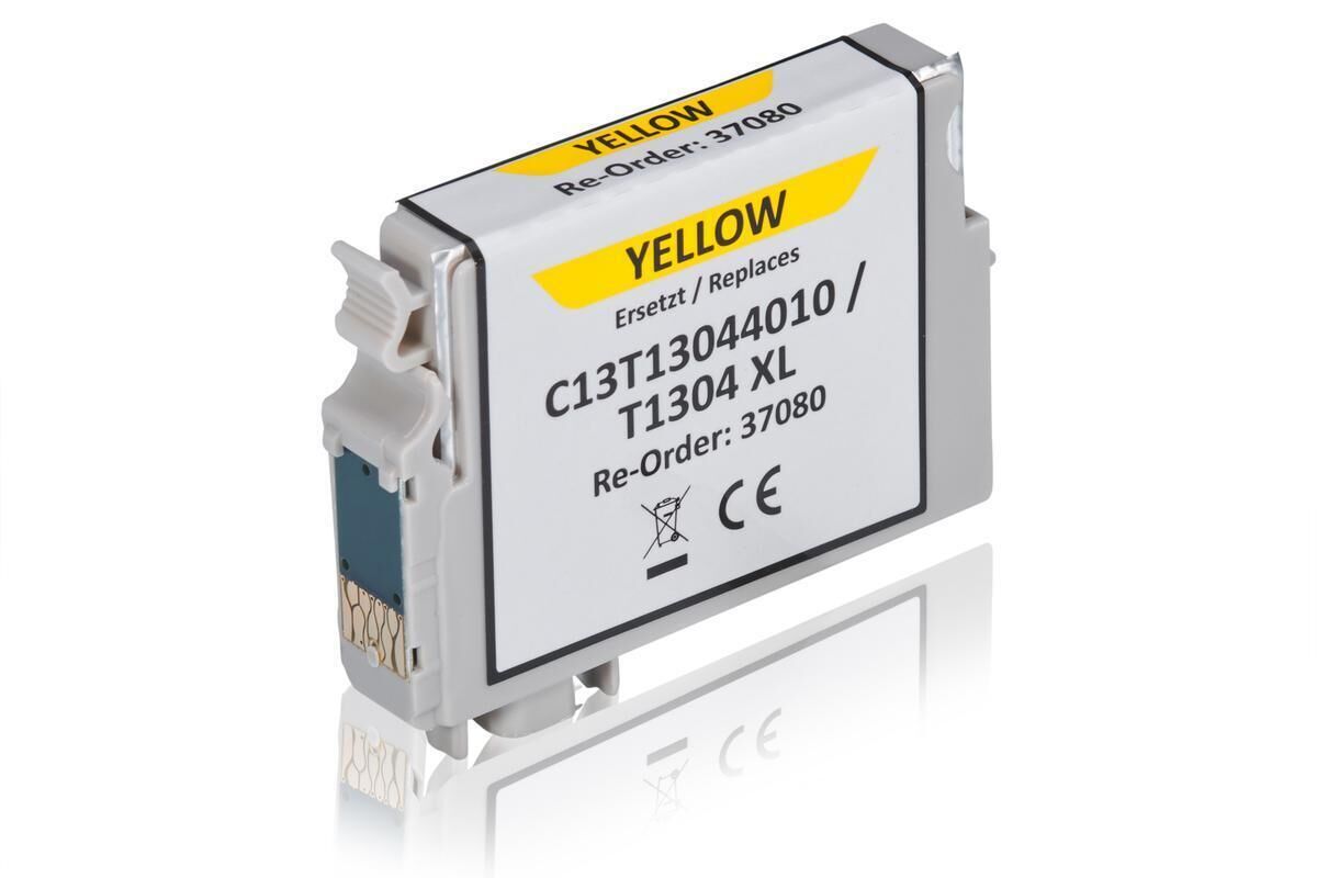 Kompatibel Epson Tinte T1304 Y / C 13 T 13044010 gelb für C 13 T 13044010