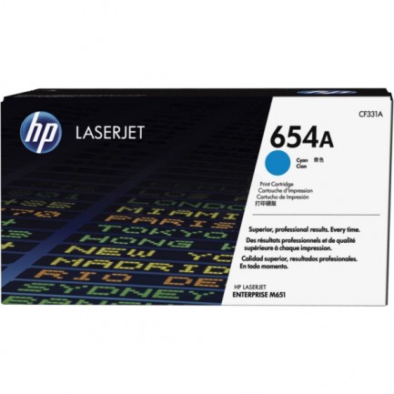 Original HP Toner CF331A / 654A C / CF331A cyan für CF331A