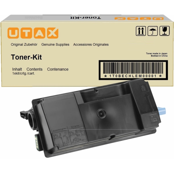 Original Utax Toner PK-3012 BK / 1T02T60UT0 schwarz für 1T02T60UT0