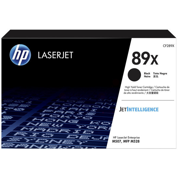 Original HP Toner 89X BK / CF289X schwarz für CF289X