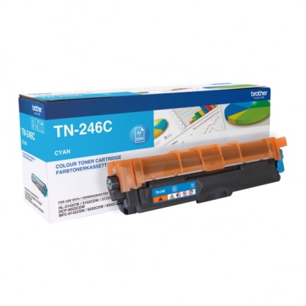 Original Brother TN246C Toner, cyan für TN-246C