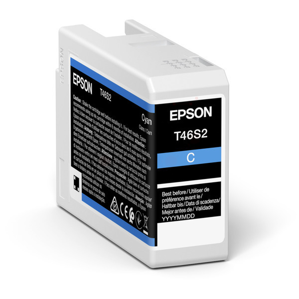 Original Epson Tinte T46S2 C / C13T46S200 cyan für C13T46S200