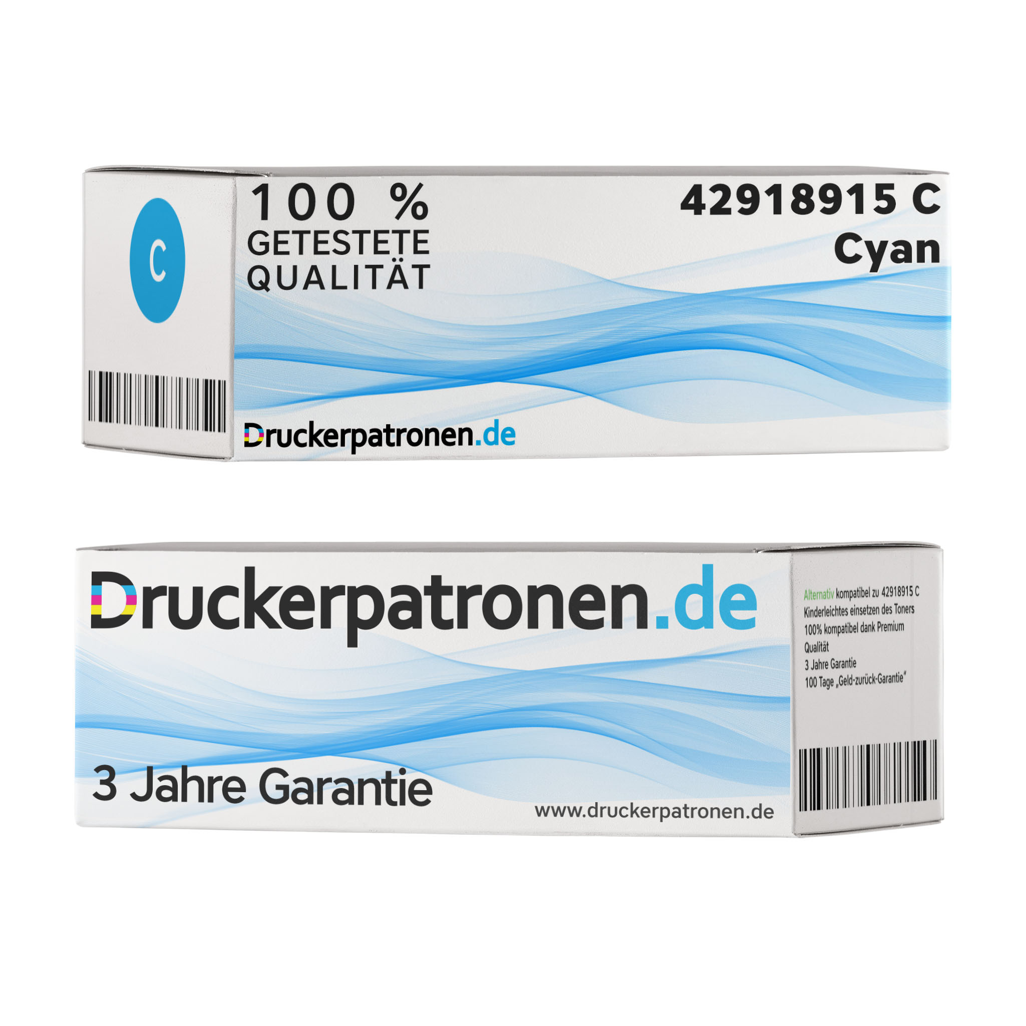 Kompatibel Oki Toner 42918915 C / 42918915 cyan für 42918915