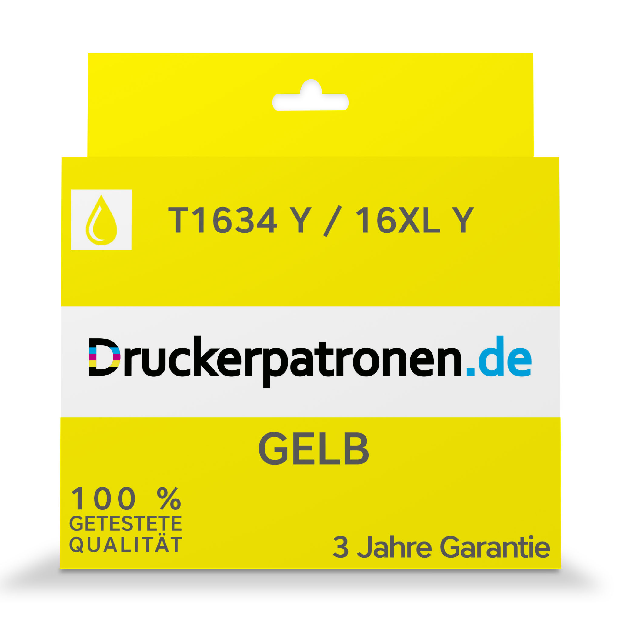 Kompatibel Epson Tinte T1634 Y / 16XL Y / C 13 T 16344010 gelb für C 13 T 16344010