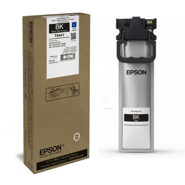 Original Epson Tinte T9441 BK / C13T944140 schwarz für C13T944140