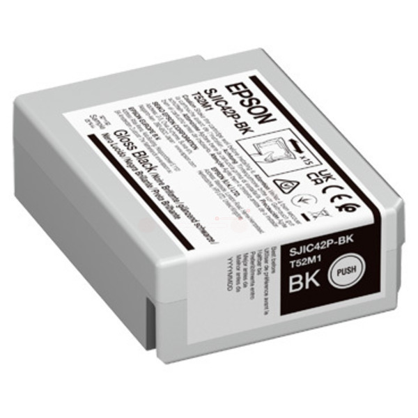 Original Epson Tinte SJIC-42-P-BK / C13T52M140 schwarz für C13T52M140