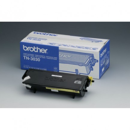 Original Brother Toner TN-3030 BK / TN-3030 schwarz für TN-3030