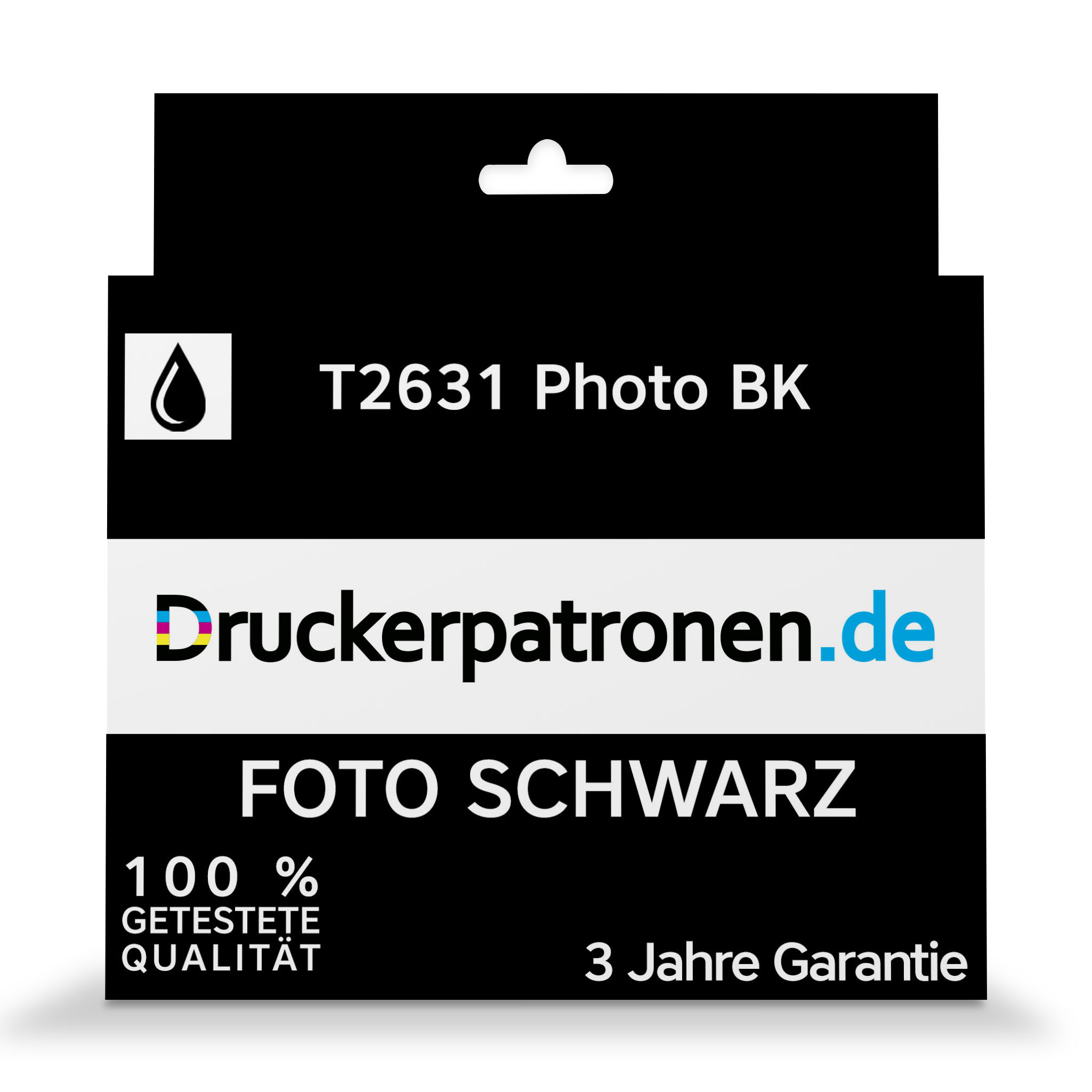 Kompatibel Epson Tinte 26XL Photo BK / C 13 T 26314010 schwarz für C 13 T 26314010