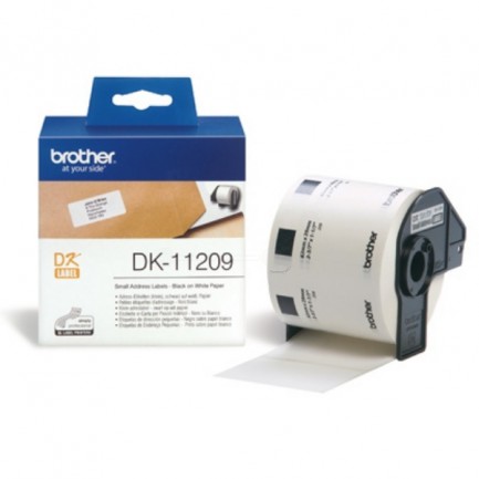 Original Brother DK-11209 BK / DK-11209 farblos für DK-11209
