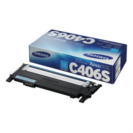 Original HP Toner CLT-C406S / ST984A cyan für ST984A