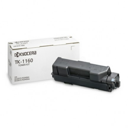 Original Kyocera Toner TK-1160 BK / 1T02RY0NL0 schwarz für 1T02RY0NL0