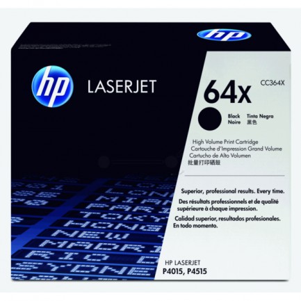 Original HP Toner 64X BK / CC364X schwarz für CC364X