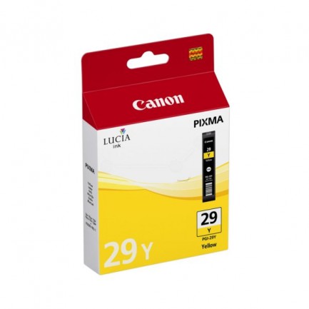 Original Canon Tinte PGI-29 Y / 4875B001 gelb für 4875B001