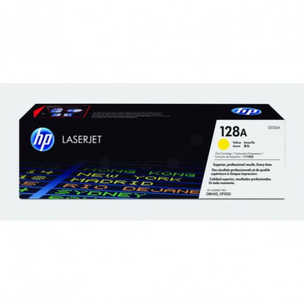 Original HP Toner 128A Y / CE322A gelb für CE322A