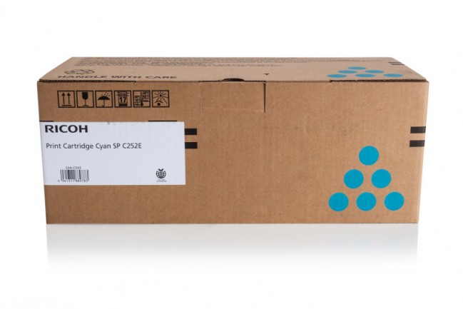 Original Ricoh Toner 407532 C / 407532 cyan für 407532