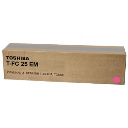 Original Toshiba Toner T-FC 25 EM / 6AJ00000078 magenta für 6AJ00000078