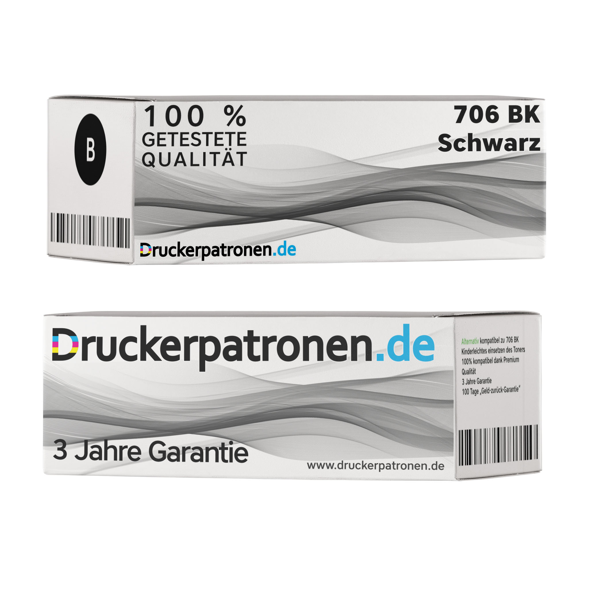 Kompatibel Canon Toner 706 BK / 0264 B 002 schwarz für 0264 B 002