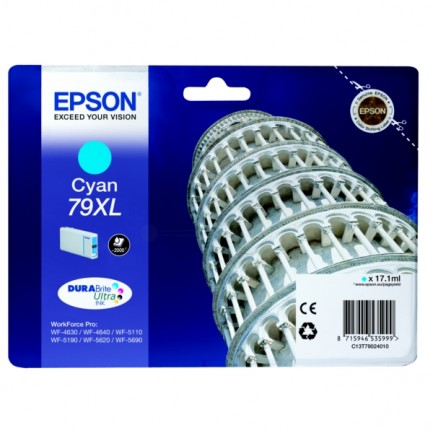 Original Epson Tinte 79XL C / C13T79024010 cyan für C13T79024010