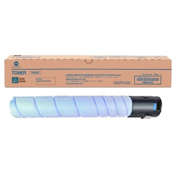 Original Konica minolta Toner TN-328 C / AAV8450 cyan für AAV8450