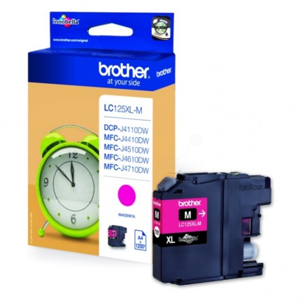 Original Brother LC125XLM Tinte, magenta für LC-125XLM