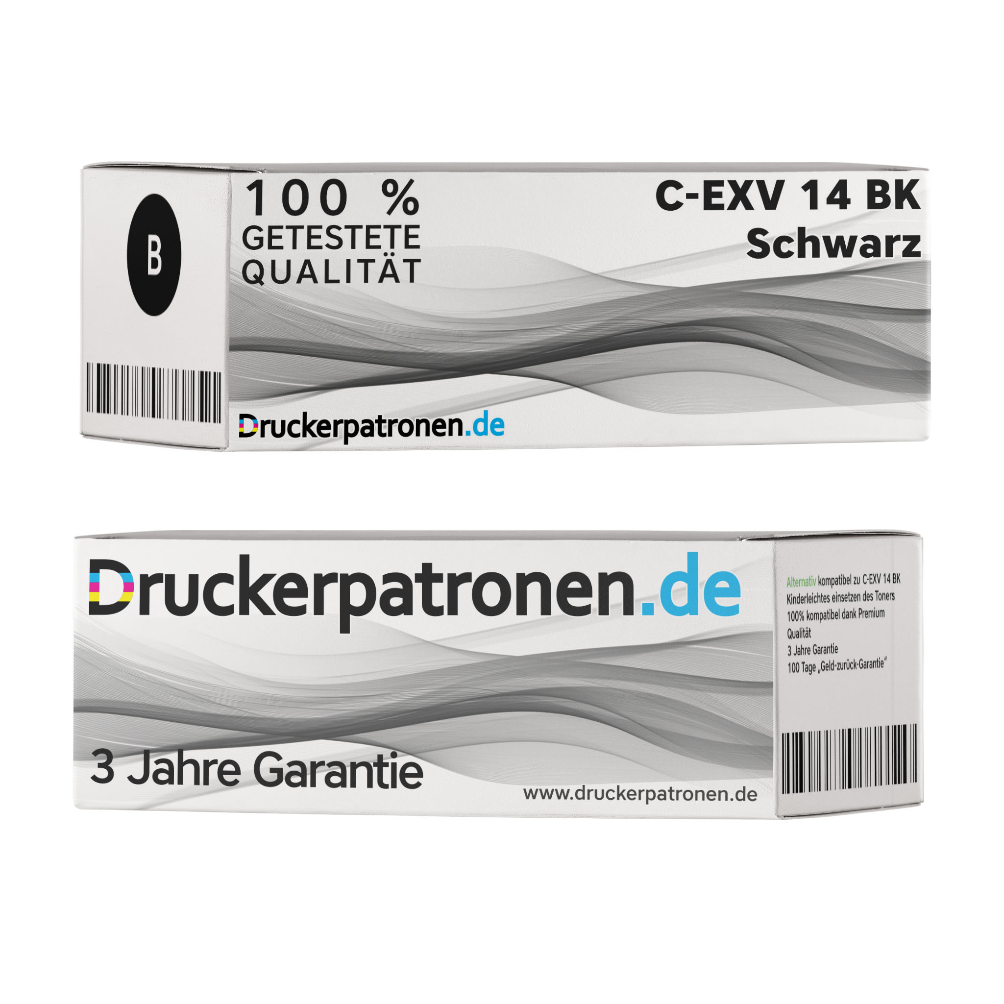 Kompatibel Canon Toner C-EXV 14 BK / 0384 B 002 schwarz für 0384 B 002