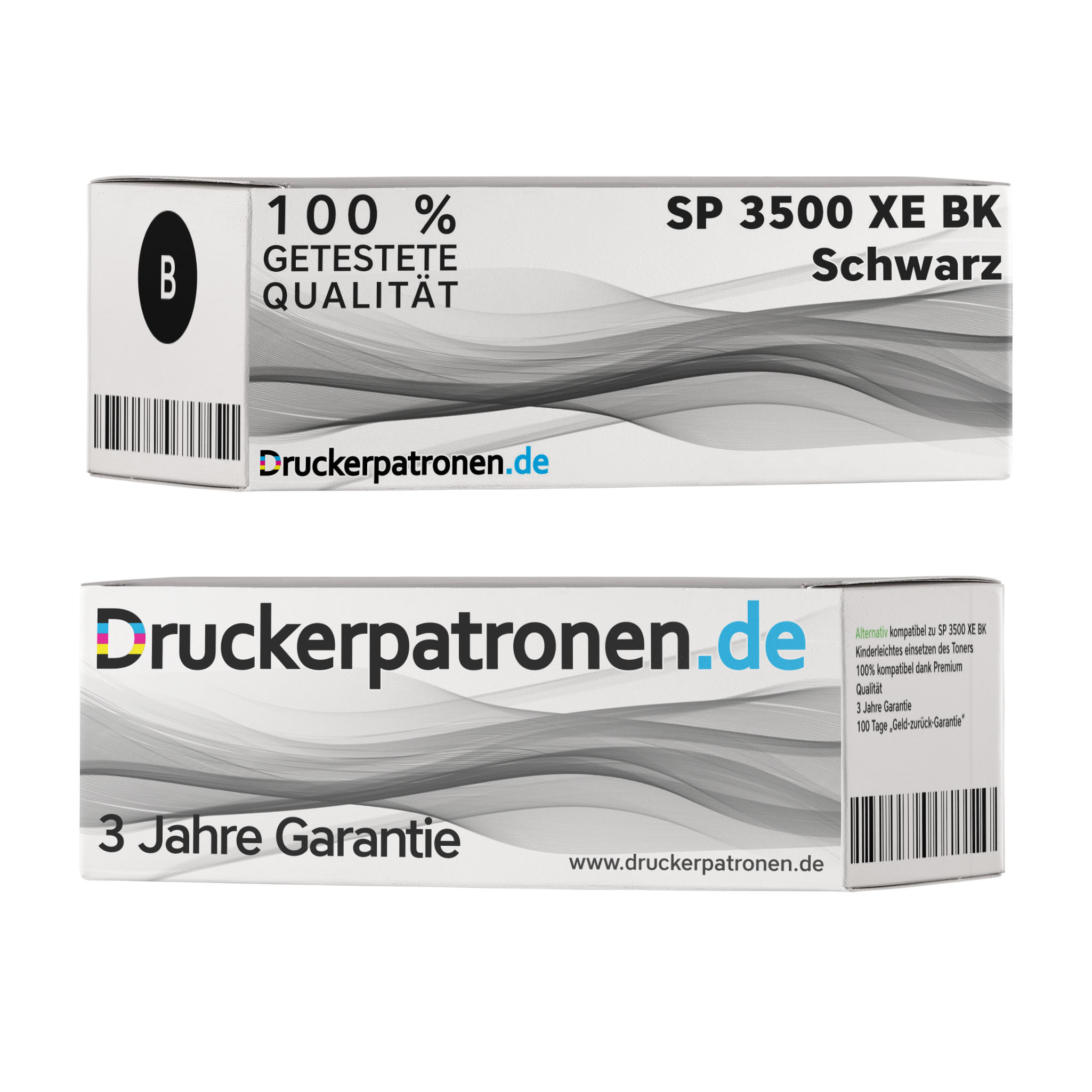 Kompatibel Ricoh Toner SP 3500 XE BK / REB-406990 schwarz für REB-406990