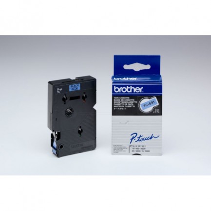 Original Brother TC-591 BK-B / TC-591 schwarz blau für TC-591